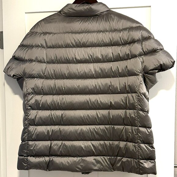 Martha Stewart Cap Sleeve Puffer Vest - Picture 2 of 4